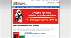 Desktop Screenshot of neuerweg.de